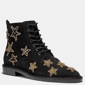 Coach Watts Crystal Star Boots